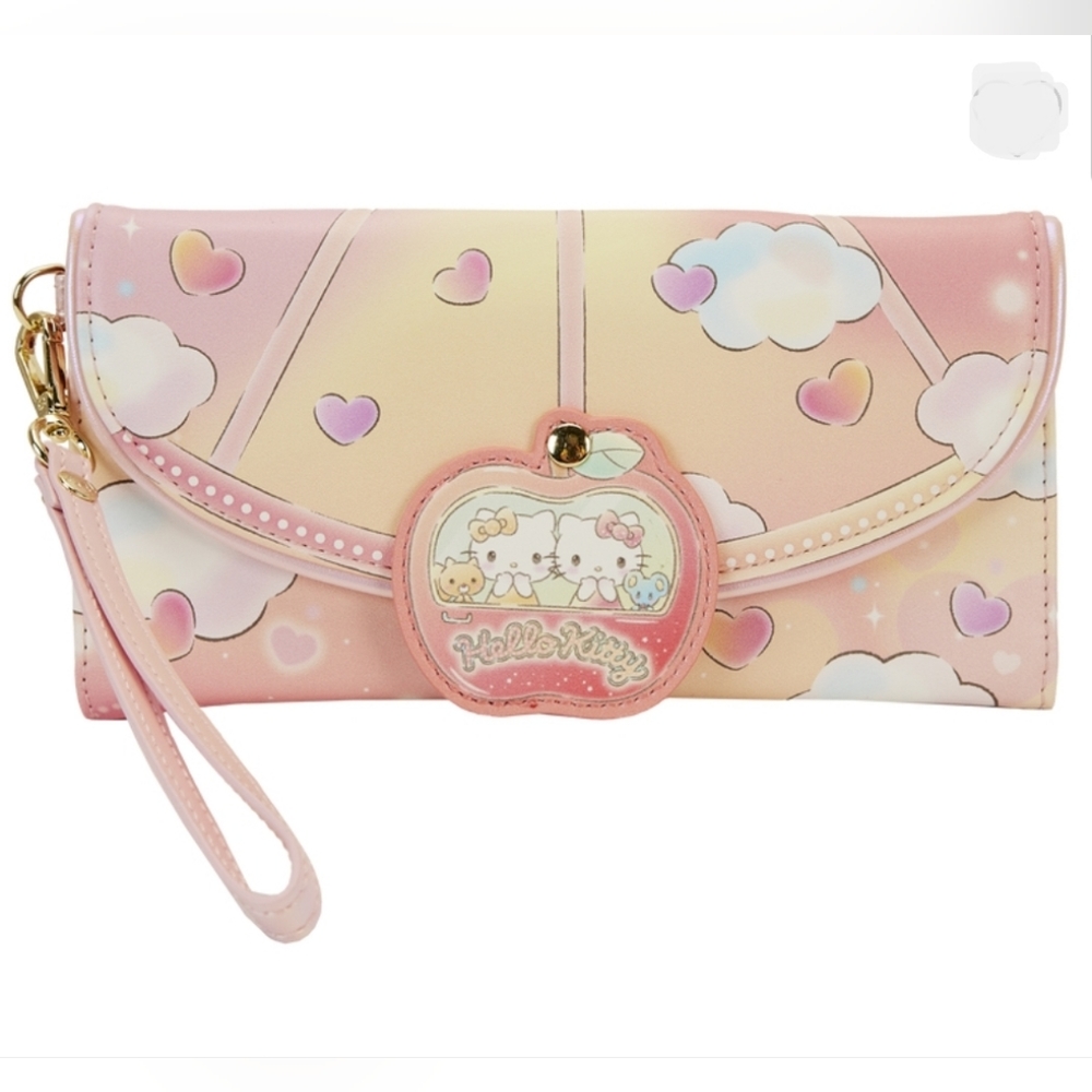 Loungefly Sanrio Hello Kitty Carnival Flap Wristlet Wallet